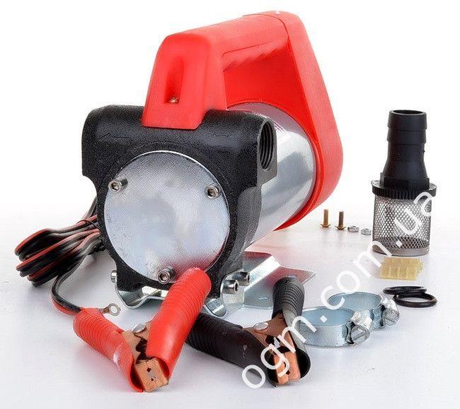 Насоси для перекачування дизельного палива 12 24 Вт 55 л/хв, фото 1