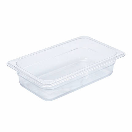 Гастроємність із полікарбонату GN 1/4 h-6,5 см 1,7 л прозора FoREST Bestkeep (271465), фото 1