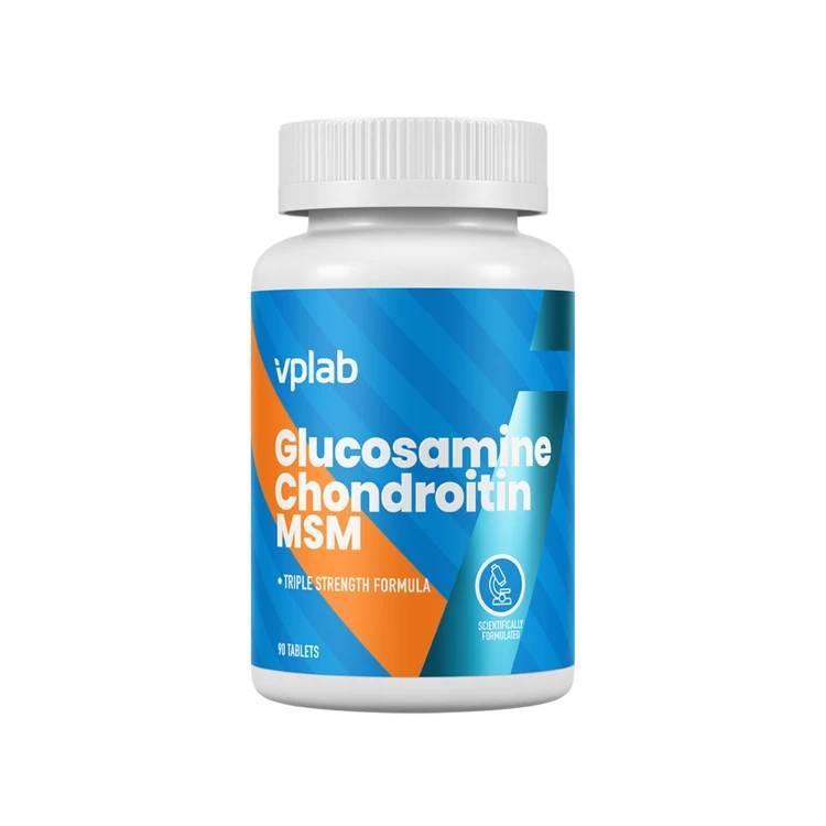 Хондроротор Vp Lab GLUCOSAMINE CHONDROITIN MSM 90 таблеток