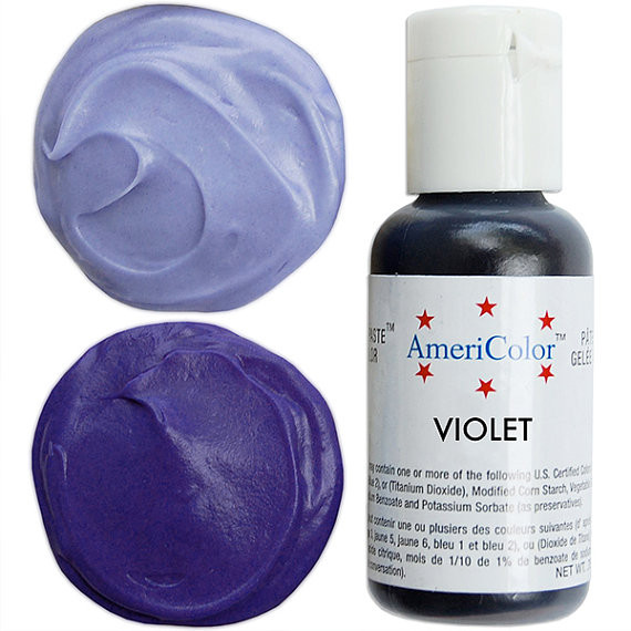 ГЕЛЕВЫЙ КРАСИТЕЛЬ "VIOLET" (ФИОЛЕТОВЫЙ) "AMERICOLOR" 21 ГР.