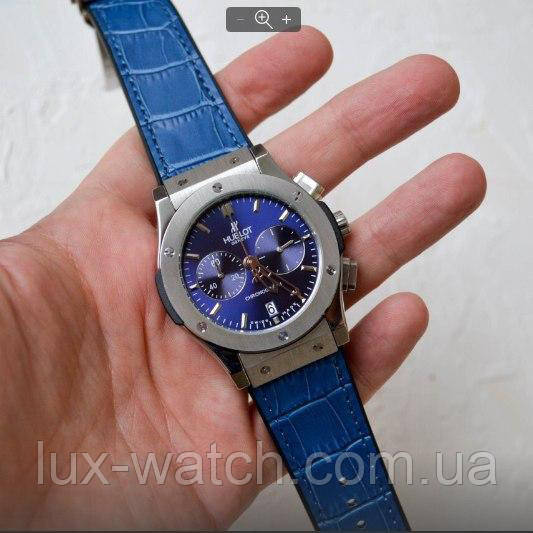 Годинник наручний/H/u/b/l/o/t/Classic Fusion Chronograph 5828 Blue-Silver