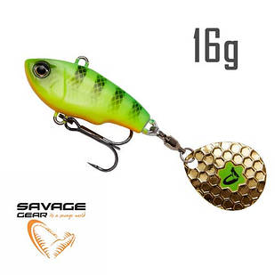 Тейл-спиннер Savage Gear Fat Tail Spin 65mm 16.0 g Firetiger