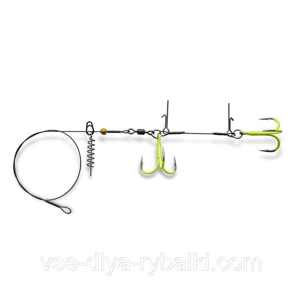 Сталевий повідець STINGER PIKE RIG DUO ST36 CHuv №1/0, фото 1