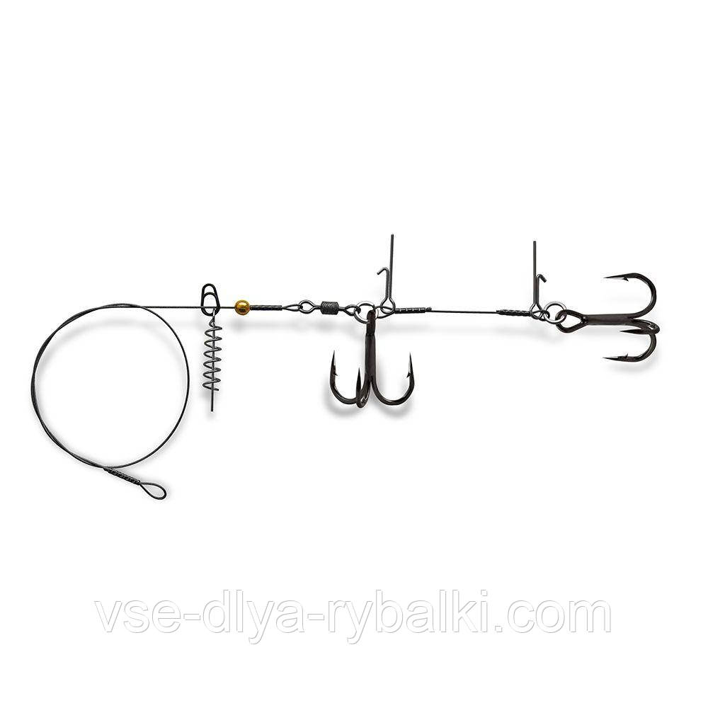 Сталевий повідець STINGER PIKE RIG DUO ST36 BC №2/0, фото 1