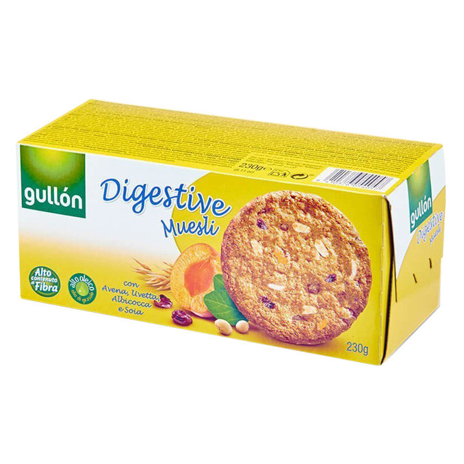 Печиво GULLON Digestive Muesli, 365 г, 15шт/ящ, фото 1