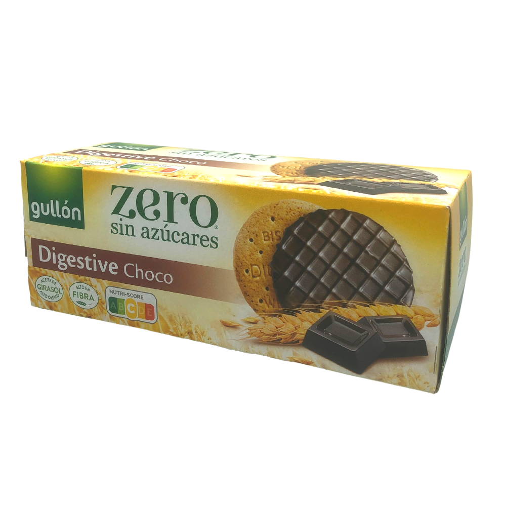 Печиво GULLON ZERO Digestive Choco без цукру, 270 г