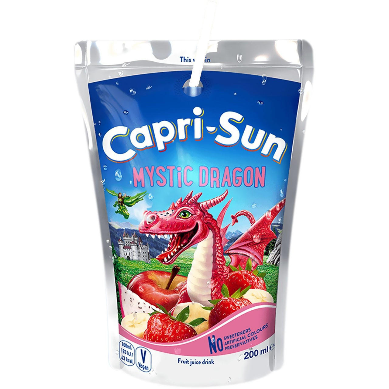 Сік Capri-Sun Mystic Dragon мультифруктовий, 200 мл, 40шт/ящ