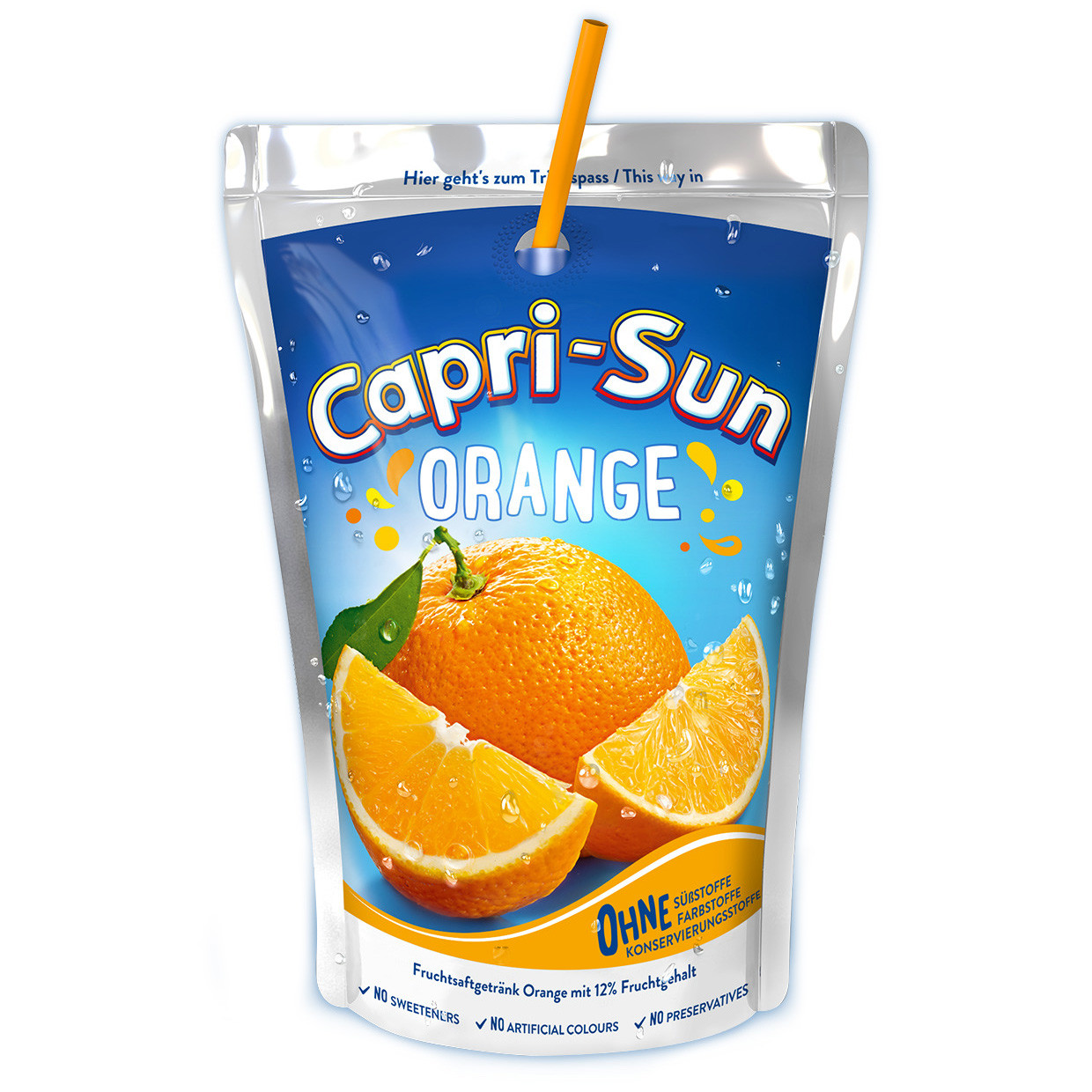 Сік Capri-Sun Orange апельсин, 200 мл, 40шт/ящ