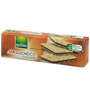 Вафлі GULLON Barquichoco з шоколадною начинкою, 150 г, 16шт/ящ