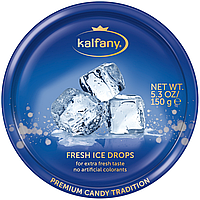 Леденцы в банке Kalfany Ice Fresh освежающие, 150г 10 шт/ящ
