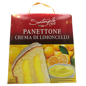 Паска Santangelo PANETTONE alla crema di limone, 908г 8061, 6шт/ящ