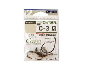 Гачки Owner C-3 Carp Tsuyoshi No04