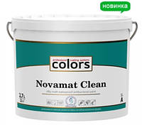 Краска Novamat Clean Colors с серебром 2,7л