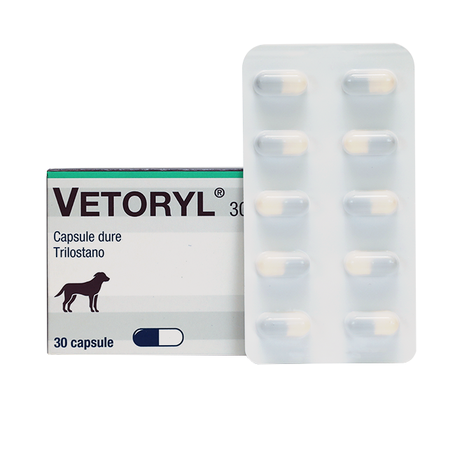 Веторіл VETORYL (трилостан) препарат для лікування синдрому Кушінга, 30 мг