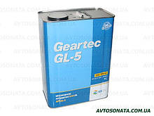 Масло редуктор KIXX GEARTEC 75W-90 4л GL-5, MIL-L-2105D синтетика