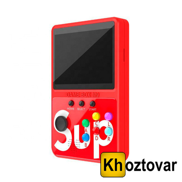 Портативна ігрова консоль Game Box Power Sup M9 900 в 1 | Портативна ігрова приставка ретро, фото 1