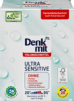 Бесфосфатный стиральный порошок Denkmit Vollwaschmittel Ultra Sensitive,20пр.