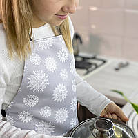 Фартух дитячий повнокольоровий Снежинки (FRTCD_22NG004)