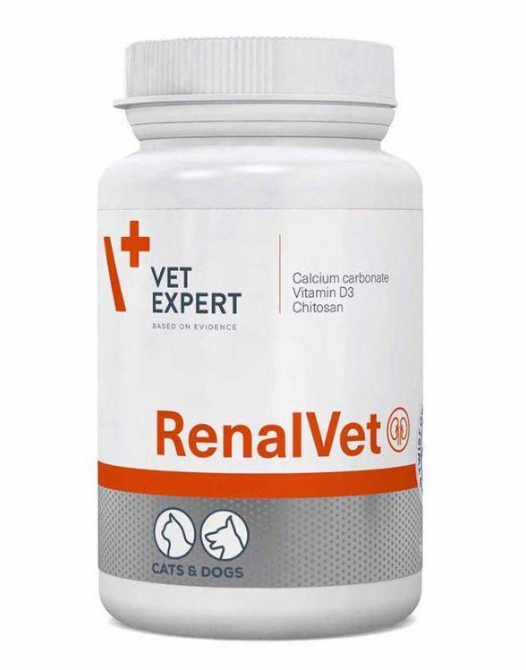 РеналВет RenalVet VETEXPERT при захворюваннях нирок у собак і кішок, 60 капсул