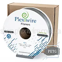 PLEXIWIRE PETG пластик для 3D принтера Срібний 1,75 мм (400 м/1.2 кг)