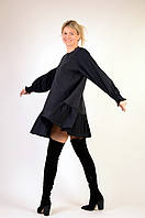 Теплые трикотажные платья оптом оверзайз Louise Orop, лот - 8 шт. Цена: 18 Є 4