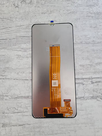 Дисплей (LCD) Samsung GH82 - 24491A A125 Galaxy A12 з сенсором сервісний чорний, фото 2