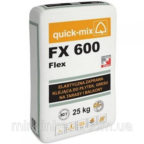 QUICK-MIX раствор клеевой FX 600 Flex