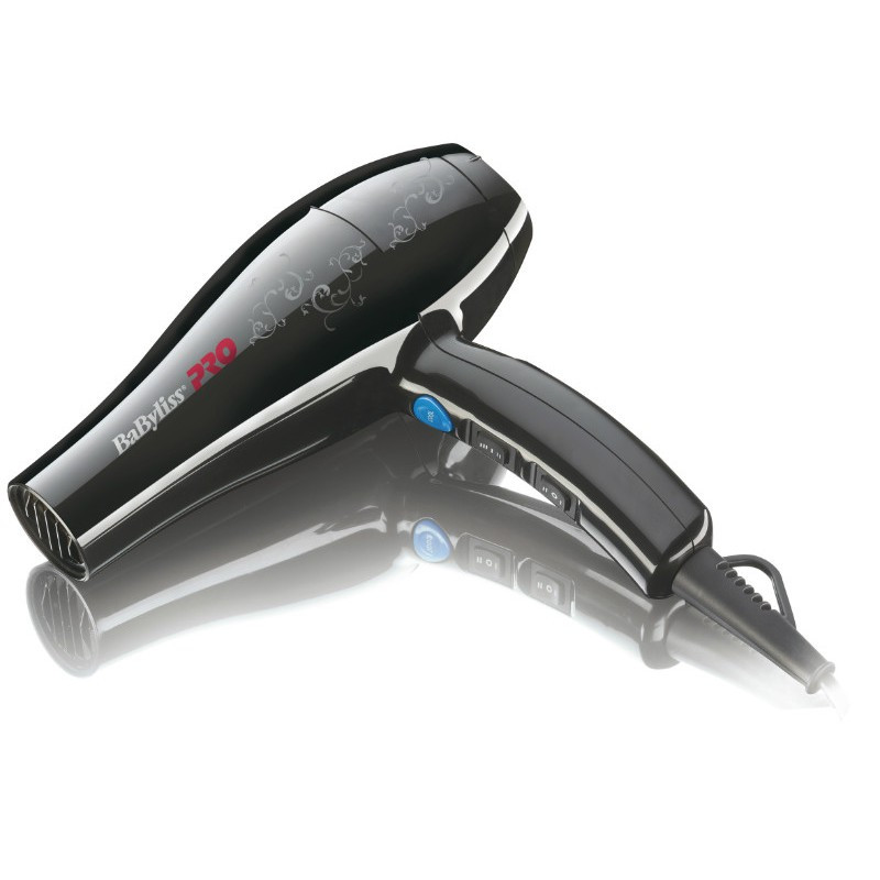 Професійний фен ручний легкий для салону BaByliss PRO 2000W чорний