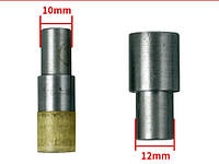Матрица для установки двусторонних хольнитенов 7 мм без резьбы ( пресс-форма насадка ) (2221)