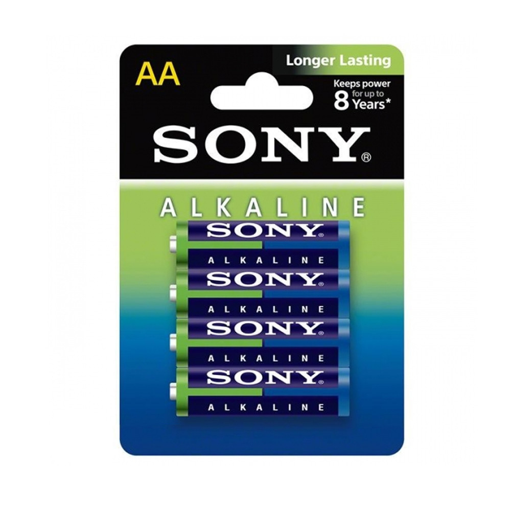 Батарейка SONY LR 6 Alkaline (AA) паковання по 4 шт.