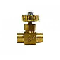 Кран 1/8 голчастий прямий тонкого регулювання