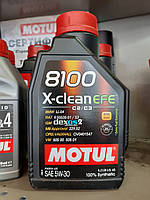 Моторное масло MOTUL / 8100 X-clean EFE 5W30 / 1 л