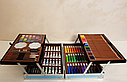 Набір для творчості 145 предметів блакитний / Дитячий набір для малювання /Набір юного художника, фото 2