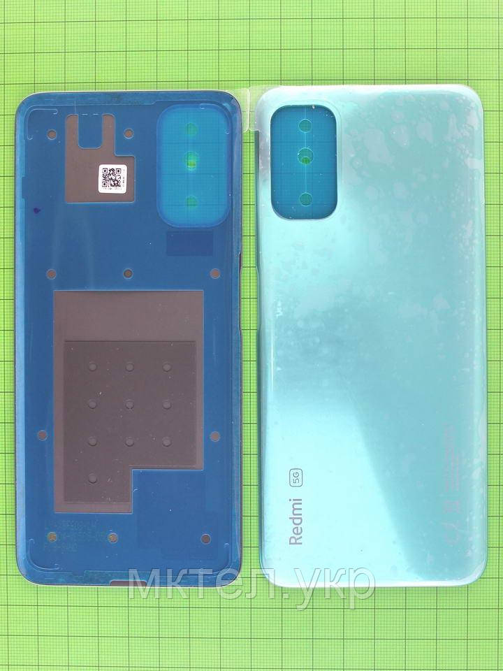 Задняя крышка Xiaomi Redmi Note 10 5G зеленая Оригинал #550500012L9X - фото 1 - id-p1528465144