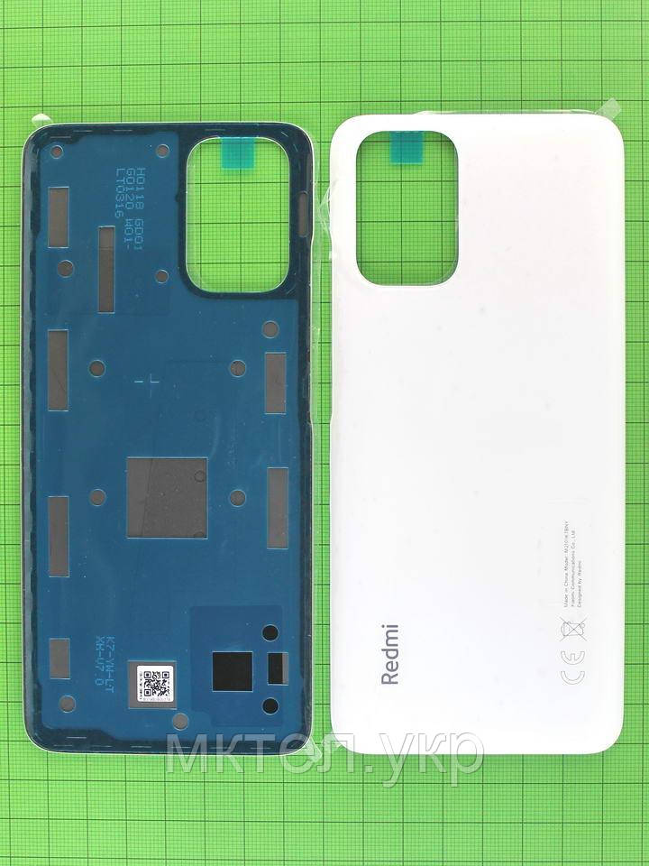 Задня кришка Xiaomi Redmi Note 10S NFC біла Оригінал #55050000Y09T