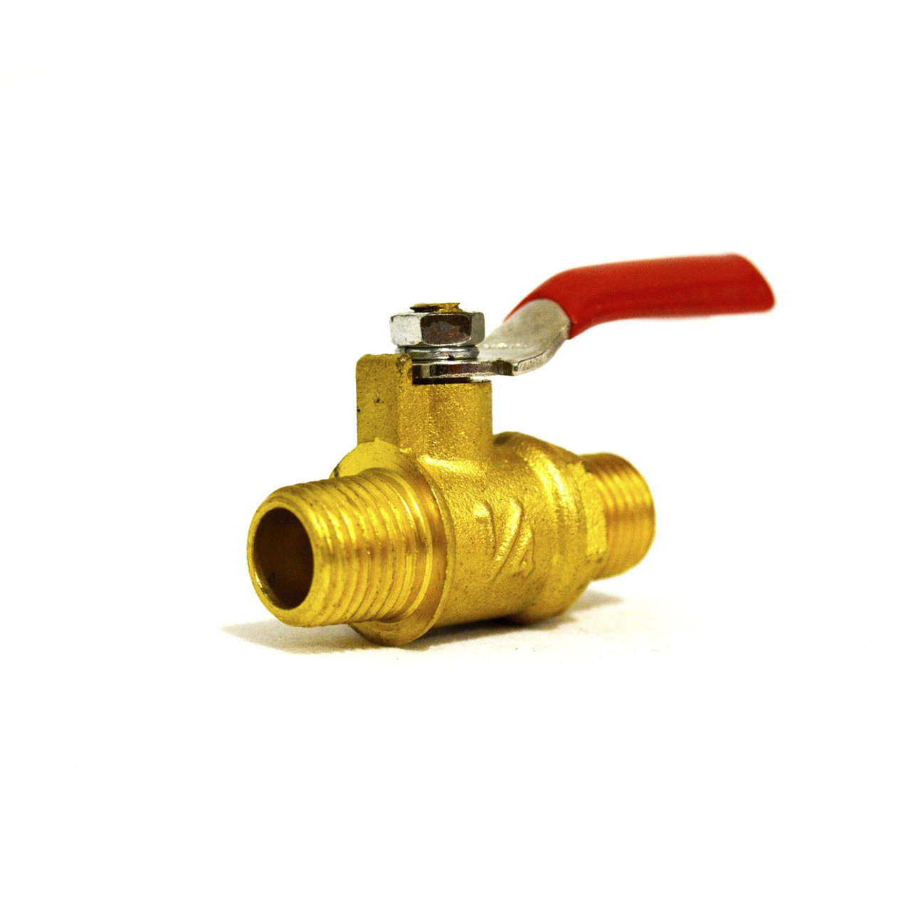 Кран 1/4нн латунна куля, посилений