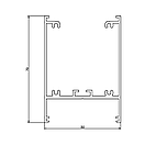 Світильник лінійний INF-LED-N-SQUARE модульний, фото 2