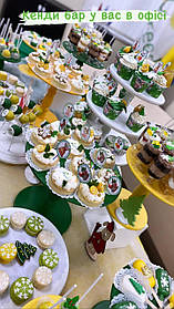 Кенді бари корпоративні новорічні. Новогодний Кенди бар