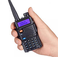 Портативная рация Baofeng UV-5R + гарнитура+ антенна