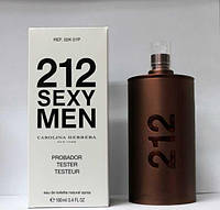 Оригинал Carolina Herrera 212 Sexy Men 100 мл ТЕСТЕР ( Каролина эррера секси мен ) туалетная вода