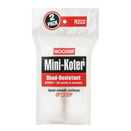 Комплект міні-валиків Wooster Shed-Resistant Mini Kotter 13мм ворс 10см, фото 1