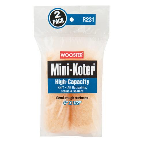 Комплект міні-валіків Wooster High-Capacity Mini-Kotter 13мм ворс 10см