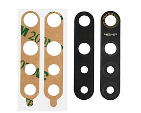 Скло камери для телефону Realme 5 Pro (Чорне)