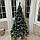 Штучні новорічні ялинки 2,5 м "Лісова казка" з інеєм, декоративна Ялинка зелена з білим кінчиком, фото 6