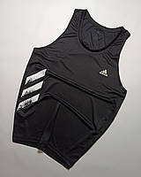 Майка спортивная мужская чёрная Adidas Aeroready. Размер - XL.