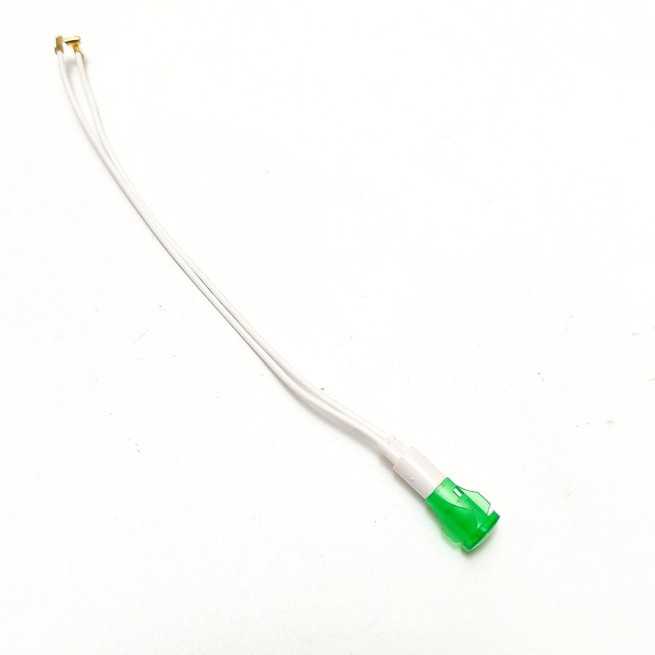 Лампа сигнальна 220V — ЗЕЛОНА (на клемі) з клемами для бойлерів Туреччина