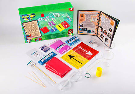 Набір освітній для проведення дослідів Chemistry Kids 2 Danko Toys пізнавальний набір для дітей, фото 3