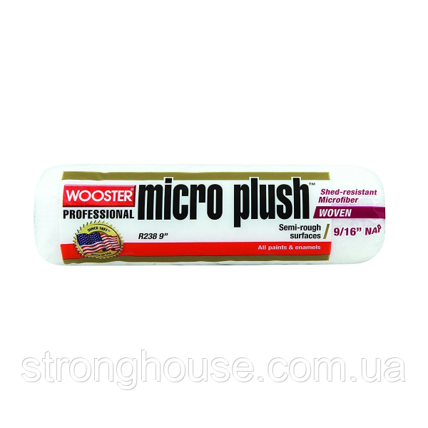 Валик мікрофібра для фарби Wooster Micro Plush