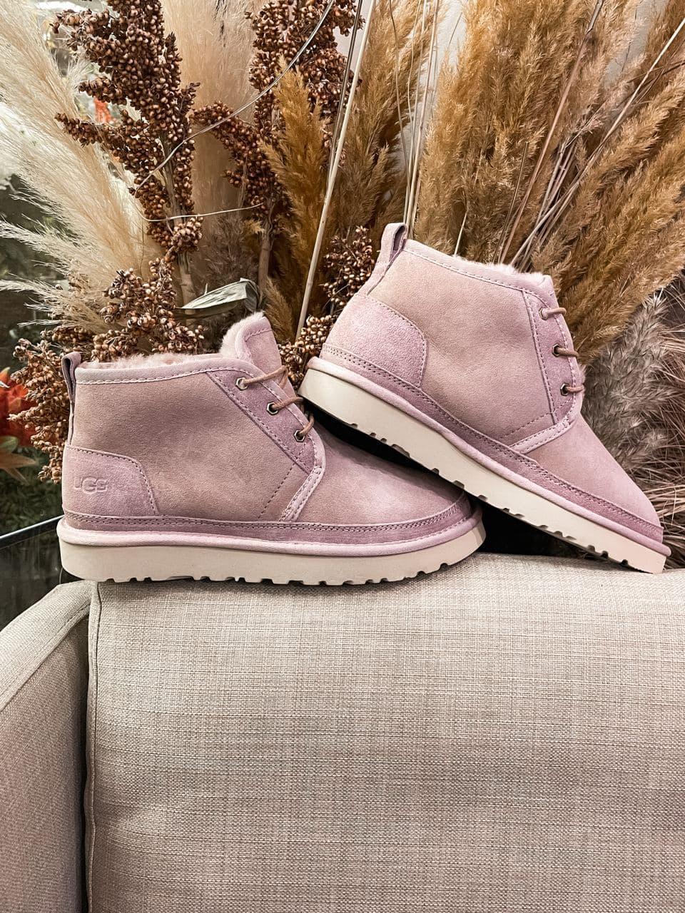 Розовые ууги женские Ugg Neumel Pink. Стильные зимние Угги для женщин. Женские угги на меху. - фото 6 - id-p1530084761