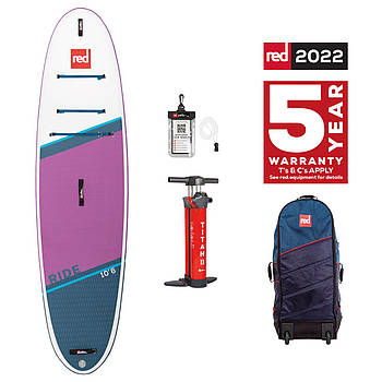 Сапборд Red Paddle Co Ride 10'6" Purple 2022 — надувна дошка для САП серфінгу, sup board